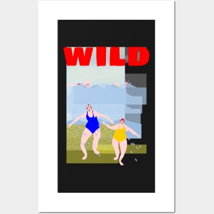 Wild Swimming Posters and Art